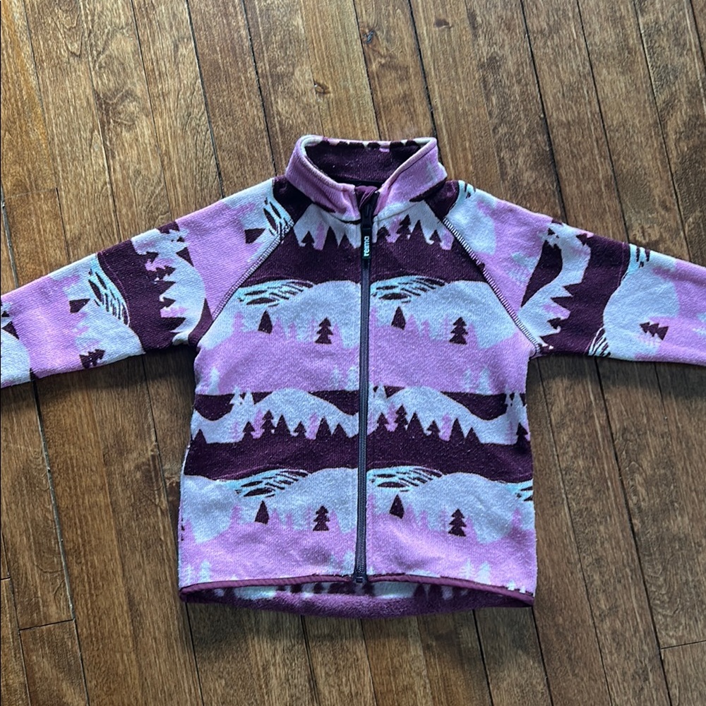 Pink and Purple Patterned Jacket